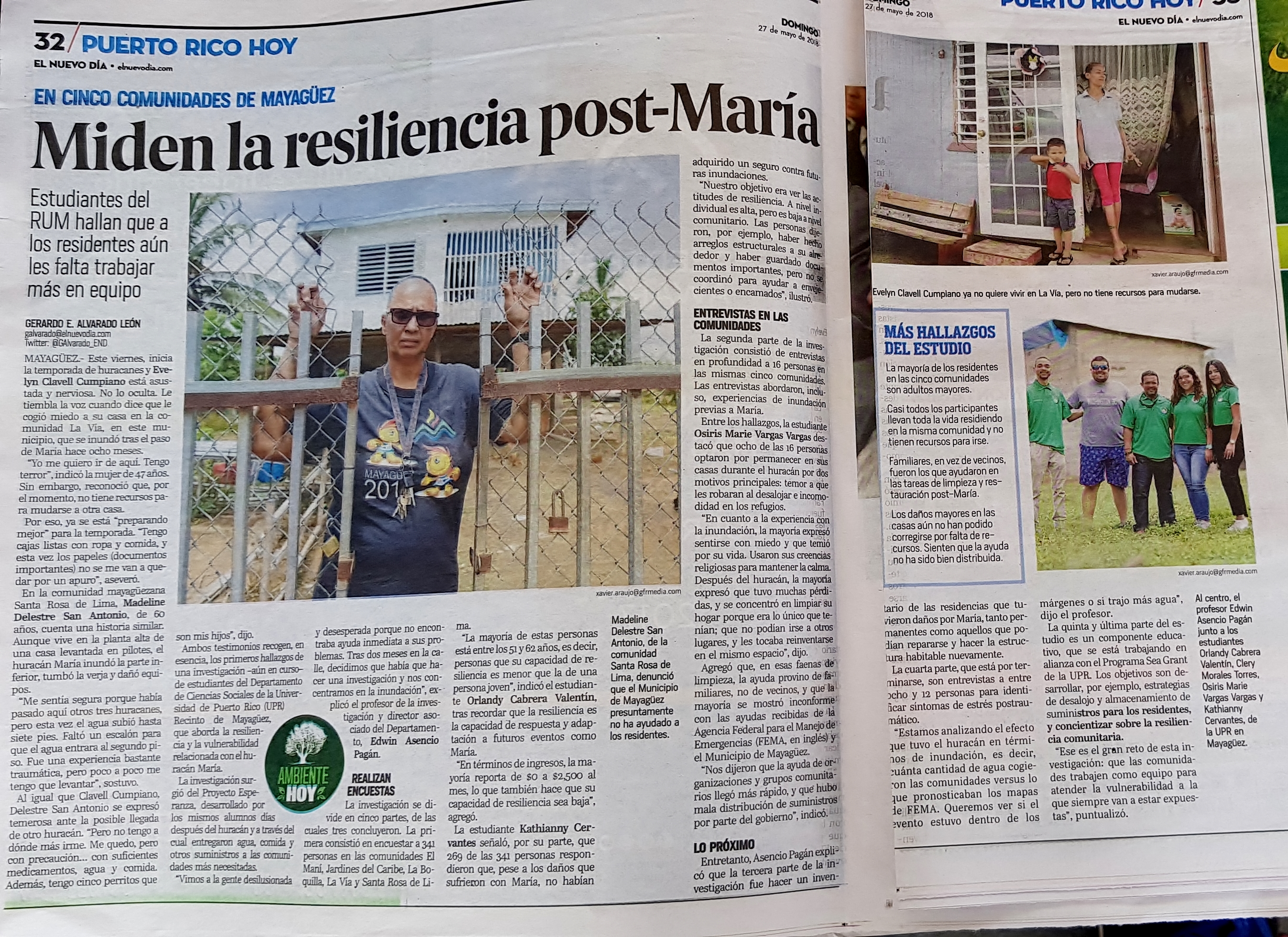 Proyecto Esperanza da paso a abarcador proyecto de investigación