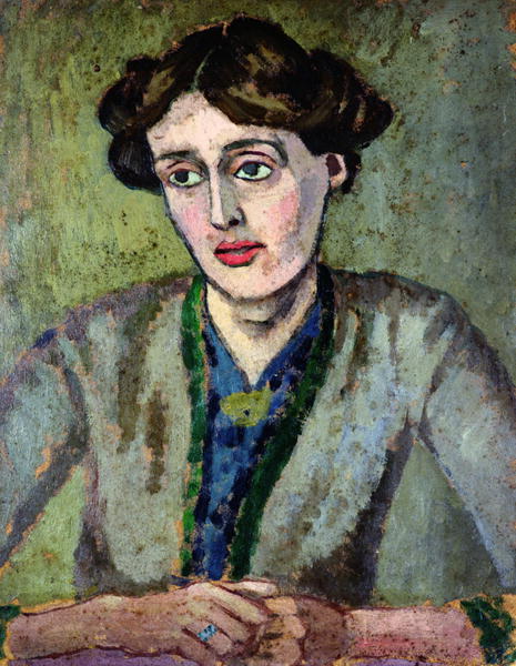 Portrait of Virginia Woolf by Roger Fry