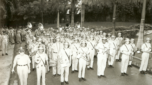 Banda de Marcha en el 1967.