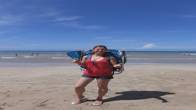 Cristina Rojo, Espaa Una de nuestras hermosas playas...