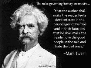 Mark Twain (The Writing at Home.com Blog).