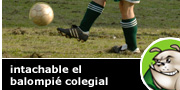 Intachable el balompi&eacute;