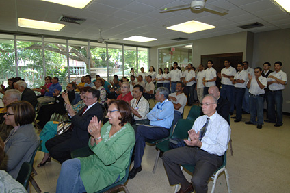 En la actividad, funcionarios colegiales ensalzaron la vida del educador.