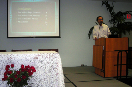 El doctor Juan Carlos Martínez Cruzado ofreció una conferencia sobre su investigación de la herencia indígena en el ADN del cabello en Puerto Rico.