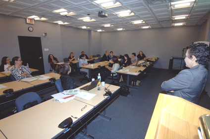 The group began their agenda with a forum to explore the sentiments of the UPRM faculty.