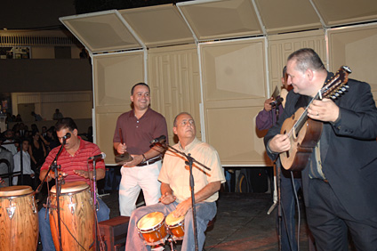 El concierto principal del Encendido estuvo a cargo del maestro Edwin Colón Zayas y su conjunto Taller Campesino.