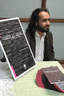 René Pérez Martínez, es el autor de Corte al Azar y el fundador de la Editorial Preámbulo.