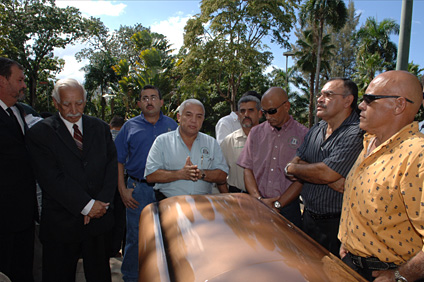 Jorge Echevarría, actual presidente de la Federación Laborista agradeció el legado que le dejó don Juan.
