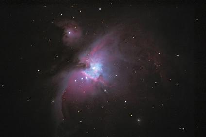 Foto de la Gran Nébula de Orión. tomada por Raymond Negrón de la Sociedad de Astronomía del Caribe.