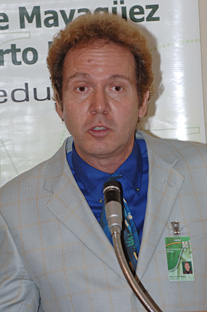 Doctor Omell Pagán, co director of ISSER.