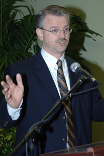 Doctor David Pittman, director of the Geotechnical and Structures Laboratory, was the leader of the delegation.