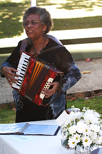 One of the participants who interpreted La Vie en Rose.