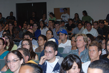 Professors and students of the four UPRM Colleges participated in the event, as well as from UPR, Utuado campus.