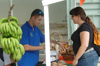 Students of NatuCosecha receive orders for the products by fax, e-mail and telephone.