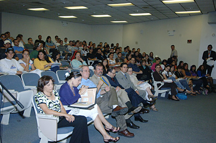 The forum took place in the Nursing Amphitheatre.