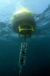 El instrumento mejorará las observaciones y predicciones de las condiciones oceánicas locales. (Foto Cecil Pedrosa)