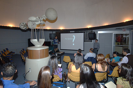 Las presentaciones estudiantiles conformaron el quinto Simposio de Ciencias Atmosféricas y Meteorología que realiza el Departamento de Física.