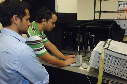 Los estudiantes participaron en el diseño y la construcción del LIDAR colegial.