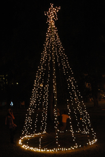 El RUM celebró su Noveno encendido navideño.