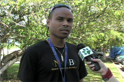 Bryan Paul Thomas, uno de los nueve estudiantes haitianos del Recinto, agradeció toda la ayuda que llega a sus compatriotas.