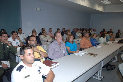 En la reunión participaron alrededor de 100 representantes de entidades gubernamentales que forman parte del Comité Interagencial de los Juegos Centromericanos y del Caribe.