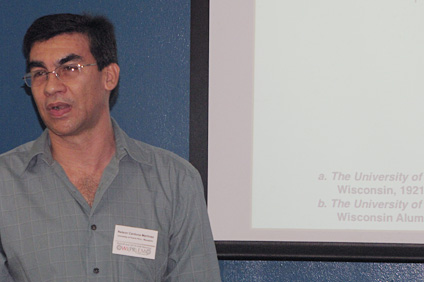 El doctor Nelson Cardona Martínez, de Ingeniería Química del RUM es el investigador principal del proyecto.