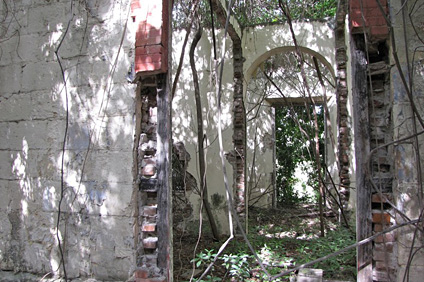 Esta casilla en ruinas se encuentra en la Carr. 123, cerca de la planta de cemento de Ponce y lleva muchas décadas abandonada.