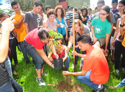 La iniciativa fue una idea de Dalila Rodríguez Díaz, consejera del Departamento de Orientación, quien tiene a su cargo a los estudiantes de Ciencias Agrícolas.