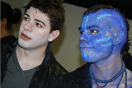 Edward Cullen (José Román) y Toruk (Ángel Vélez).