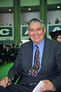 El ingeniero Luis José Cuerda nació en el Colegio, de donde también se graduó en 1960.