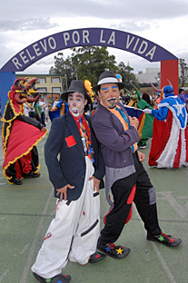 En esta ocasión, el motivo fue “De película” por lo que los participantes lucieron disfraces de conocidos filmes durante el tradicional desfile.