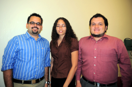 Emmanuelle J. Merced, Marisel Villafañe y Juan Santiago obtuvieron el NSF Graduate Research Fellowship.