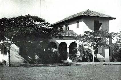 La Residencia Oficial del Rector en 1935.