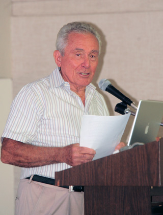 El doctor Juan G. Gonz&aacute;lez Lagoa, del <em>Puerto Rico NASA Space Grant</em>, describi&oacute; al funcionario como un gran orgullo colegial en NASA.<br>Carlos D&iacute;az / Prensa RUM