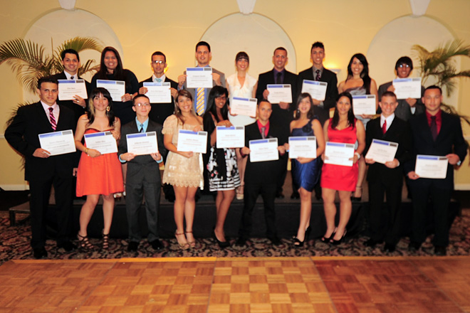 Veinte estudiantes de primer a&ntilde;o de la Facultad de Ingenier&iacute;a del RUM, fueron seleccionados como parte del exclusivo programa <em>Top 100 Scholars</em>, de <em>Lockheed Martin</em>.<br>Carlos D&iacute;az / Prensa RUM