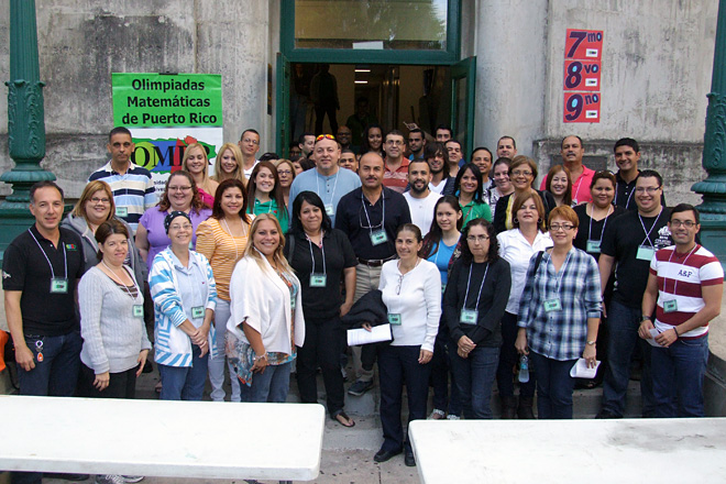 Esta fase de las Olimpiadas Matem&aacute;ticas cont&oacute; con un gran apoyo de profesores y estudiantes graduados del Departamento de Ciencias Matem&aacute;ticas.<br>Suministrada