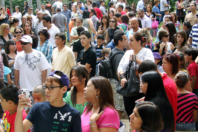 Padres, maestros y estudiantes compartieron en un ambiente de sana competencia.<br>Suministrada