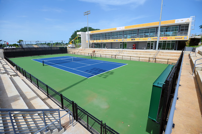 48 ni&ntilde;os entre las edades de 8 a 12 a&ntilde;os tomar&aacute;n clases de tenis en las instalaciones deportivas del RUM.<br>Carlos D&iacute;az / Prensa RUM