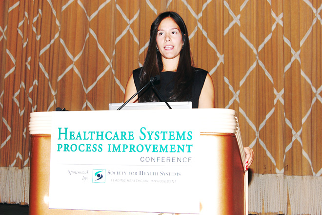 Eulisa Rivera present&oacute; su investigaci&oacute;n en la conferencia celebrada en Las Vegas, Nevada.<br>Suministrada