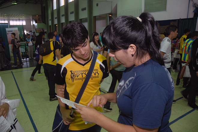 Los estudiantes recibieron orientaci&oacute;n sobre el proceso de admisi&oacute;n, las ayudas econ&oacute;micas disponibles, las actividades atl&eacute;ticas y las agrupaciones art&iacute;sticas a las cuales podr&iacute;an integrarse como colegiales, entre otros.<br>Carlos D&iacute;az / Prensa RUM