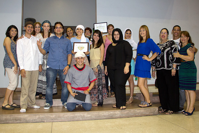 El equipo de Marruecos consigui&oacute; un segundo lugar en decoraci&oacute;n.<br>Joshua Arbelo / Taller de Estudiantes Prensa RUM