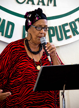 Norma Salazar es la autora del libro <em>Tite Curet Alonso, l&iacute;rica y canci&oacute;n</em>.<br>Joshua Arbelo / Taller Estudiantes Prensa RUM