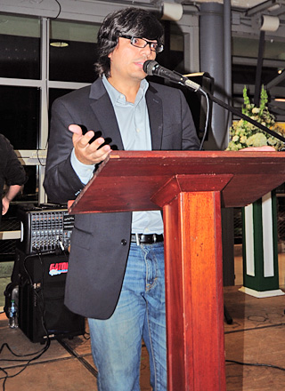 Dr. Ubaldo M. C&oacute;rdova, coordinador de la Academia de Investigadores.<br>Carlos D&iacute;az/Prensa RUM