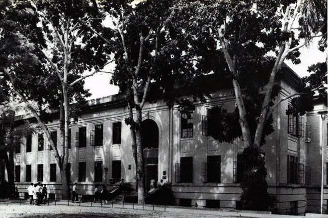 El Edificio Luis de Celis en 1967.<br>Archivo / Prensa RUM