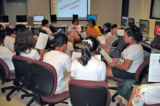 Los participantes de <em>Writing for Success</em> recibieron talleres enfocados en el &aacute;mbito acad&eacute;mico.<br>Amer Otero / Taller de Estudiantes Prensa RUM