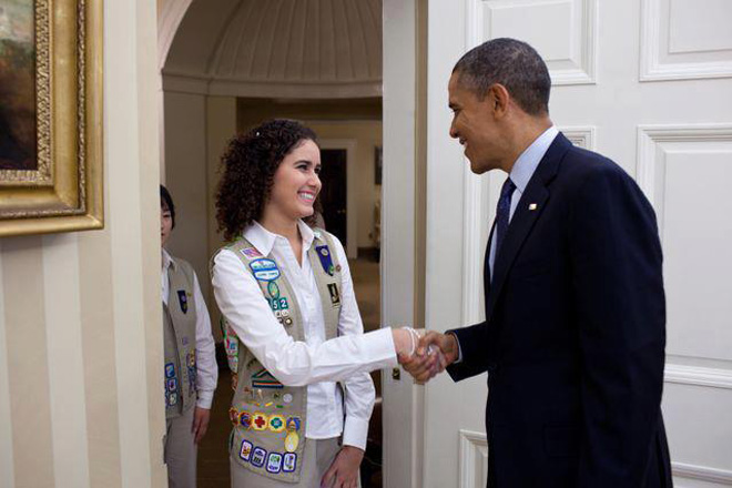 Adriana C. Cab&aacute;n fue invitada por el presidente Obama a visitar la Casa Blanca.<br>Suministrada