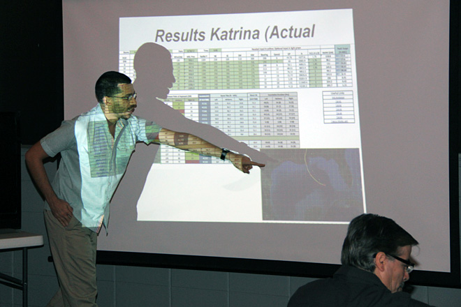 Alexis Orengo comparti&oacute; los resultados de su estudio en el SNM en Slidell, Louisiana.<br>Joshua J. Arbelo Robles / Taller de Estudiantes Prensa RUM