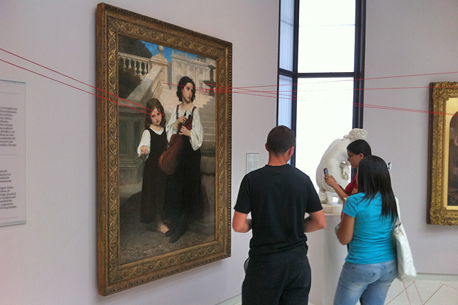El grupo tuvo la oportunidad de apreciar obras maestras de la colecci&oacute;n permanente del Museo, as&iacute; como piezas que viajaron desde Espa&ntilde;a por primera vez a Ponce.<br>Suministrada