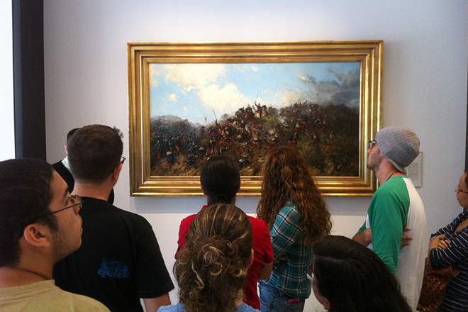 Los testimonios de los j&oacute;venes sobre su apreciaci&oacute;n de las obras de arte demuestran el impacto que les caus&oacute; esta experiencia.<br>Suministrada