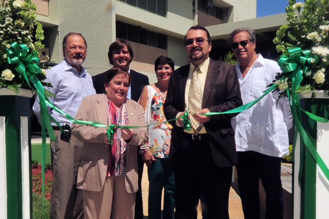 El cumplea&ntilde;os 101 del Colegio, sirvi&oacute; de escenario ideal para inaugurar la nueva Plaza St&eacute;fani en Ingenier&iacute;a.<br>Carlos D&iacute;az/Prensa RUM